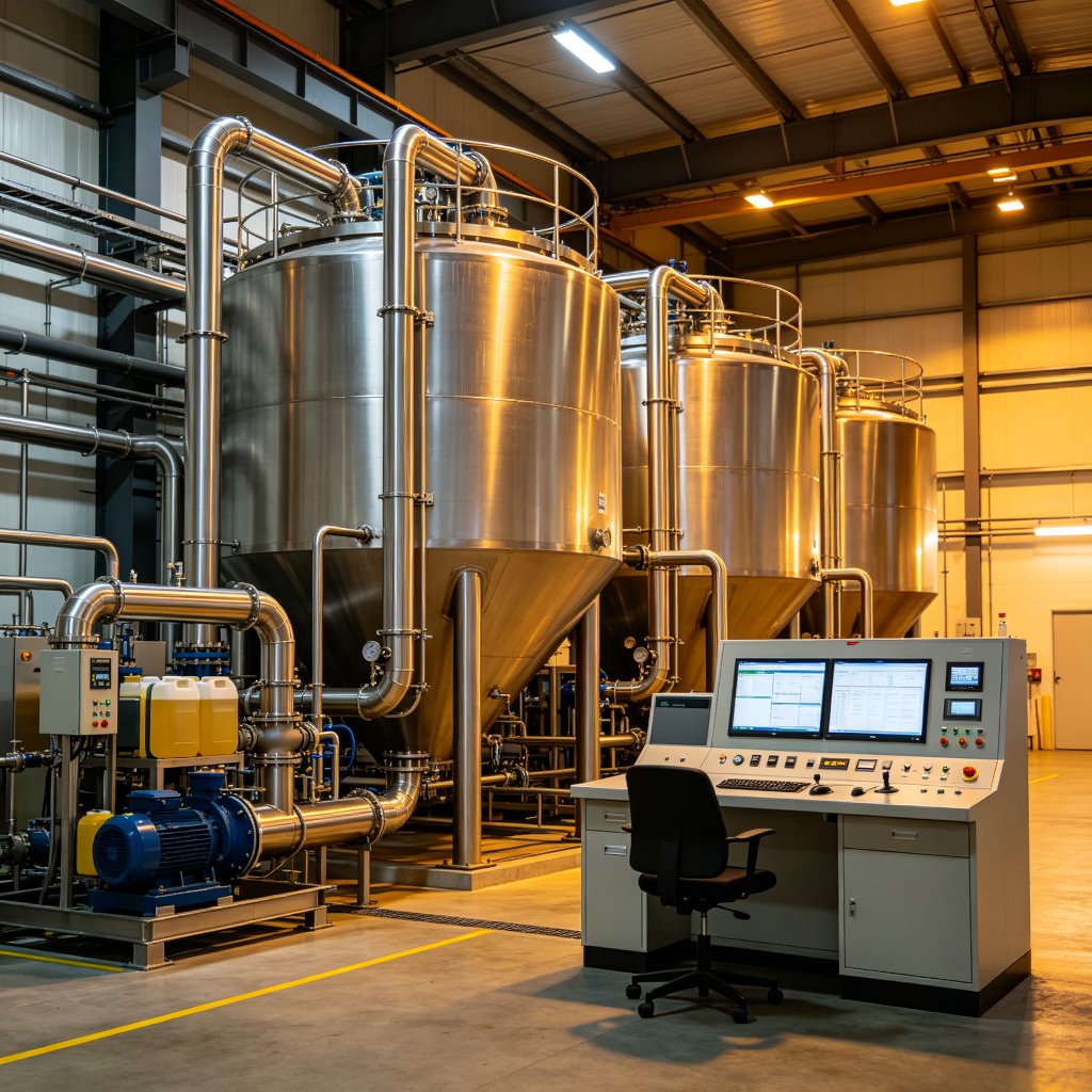 Lubricant Production Area